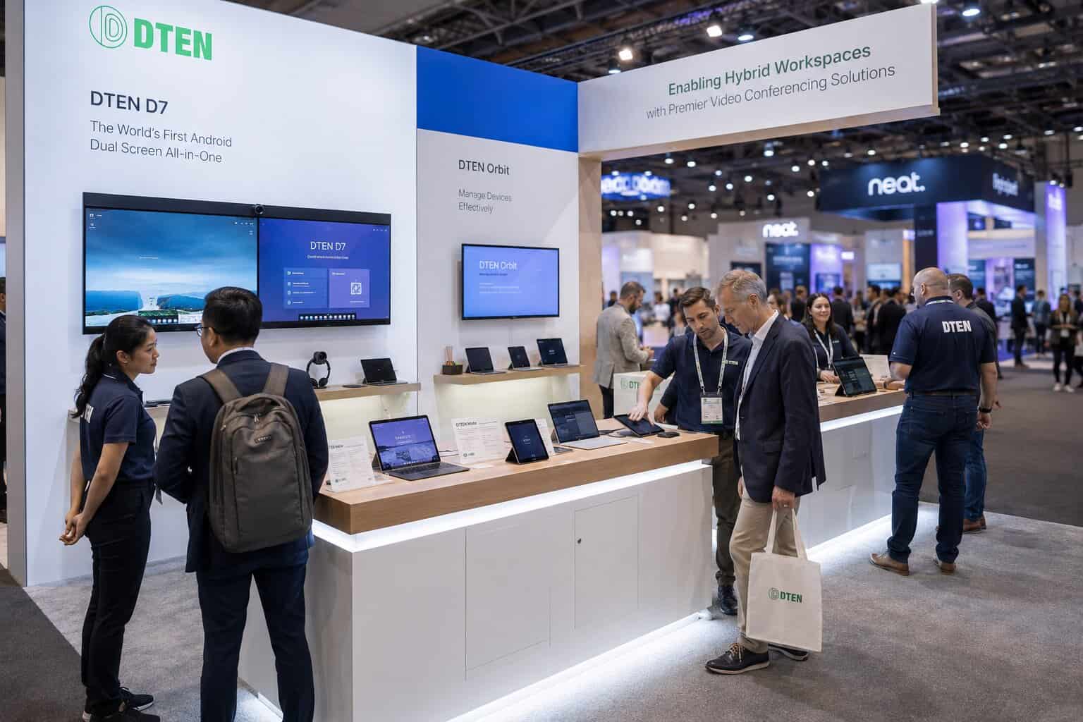 IT device rental for exhibition stands in Florence