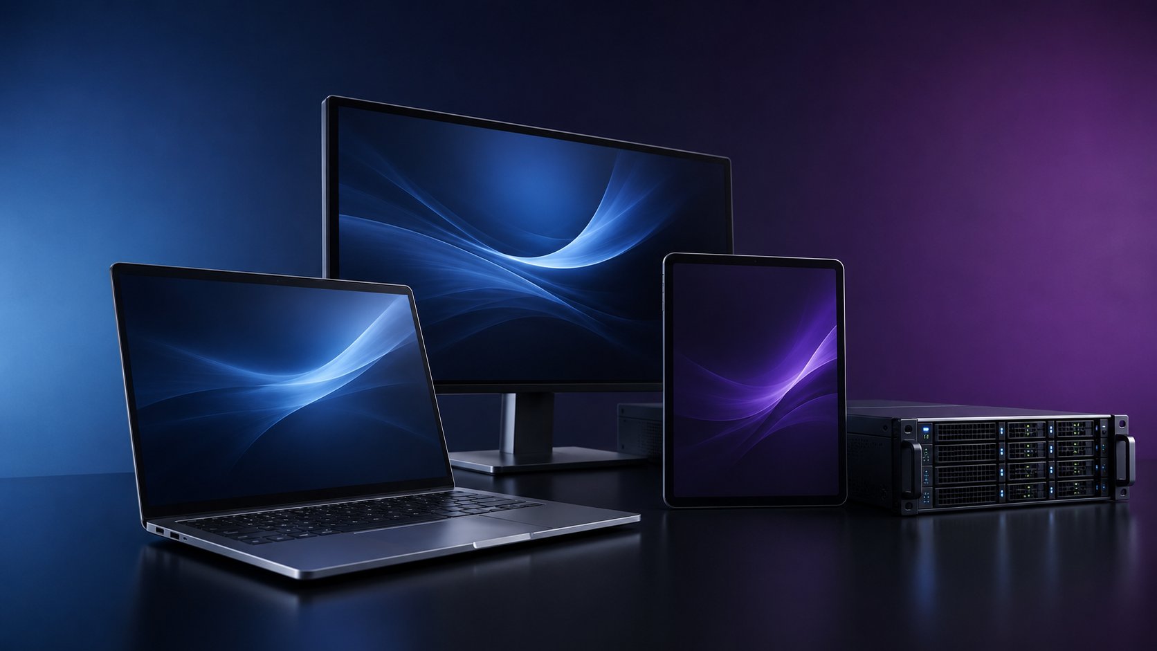 Tablet e display a noleggio operativo per aziende